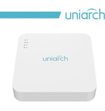 NVR Uniarch 4 Canali 8 Megapixel, 4 Porte PoE