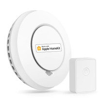 Meross KIT Rilevatore Fumo Smart RF + Hub Wi-Fi [EN 14604] - Apple HomeKit