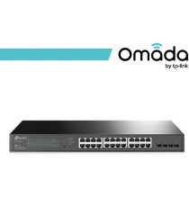 Omada Switch Smart 28 porte Gigabit di cui 24 PoE+ 250W