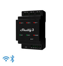 Shelly Pro 3 - IP Smart Relay DIN 3ch. LAN/WiFi/BT