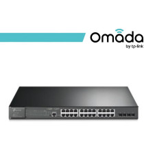 Omada Switch 24 Porte Gigabit PoE+ e 4 Slot SFP