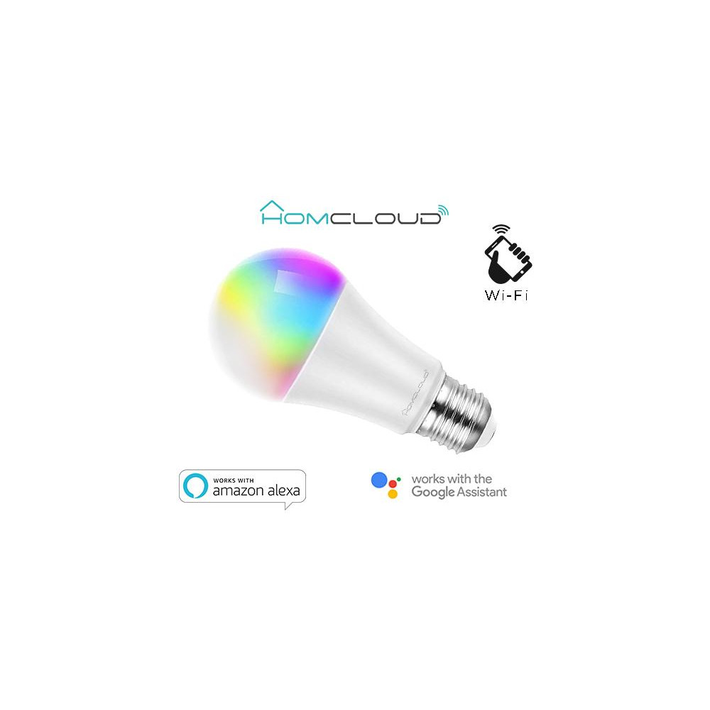 Lampadina Wi-FI RGB + Bianco CCT E27 dimmerabile Lampadina Wi-FI RGB + Bianco CCT E27 dimmerabile