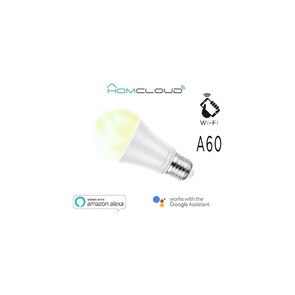 Lampadina Wi-Fi + Bluetooth Bianco CCT E27 A60 dimm Lampadina Wi-Fi + Bluetooth Bianco CCT E27 A60 dimm