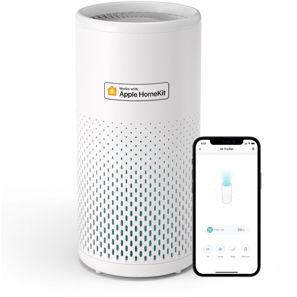 Meross Purificatore d'aria Smart Wi-Fi HEPA 13 Apple HomeKit Meross Purificatore d'aria Smart Wi-Fi HEPA 13 Apple HomeKit