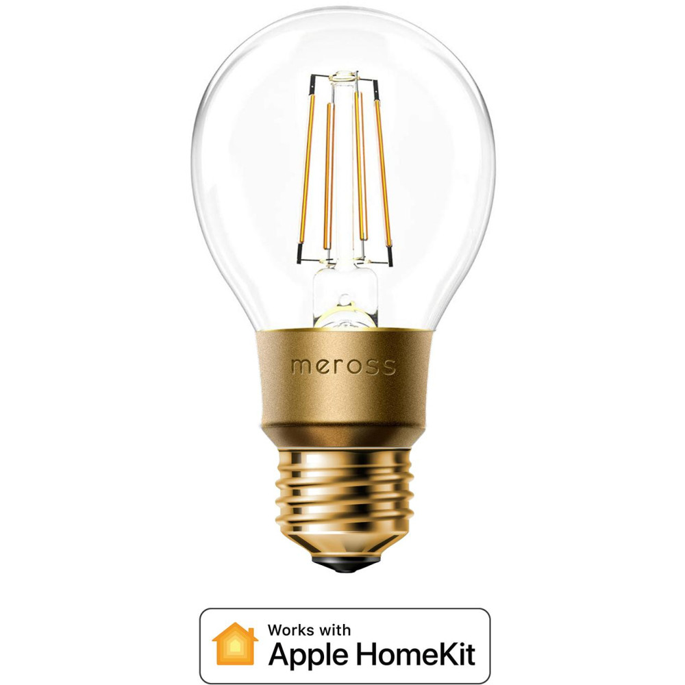 Meross Lampadina Smart Wi-Fi filamento caldo dimm Apple HomeKit Meross Lampadina Smart Wi-Fi filamento caldo dimm Apple HomeKit