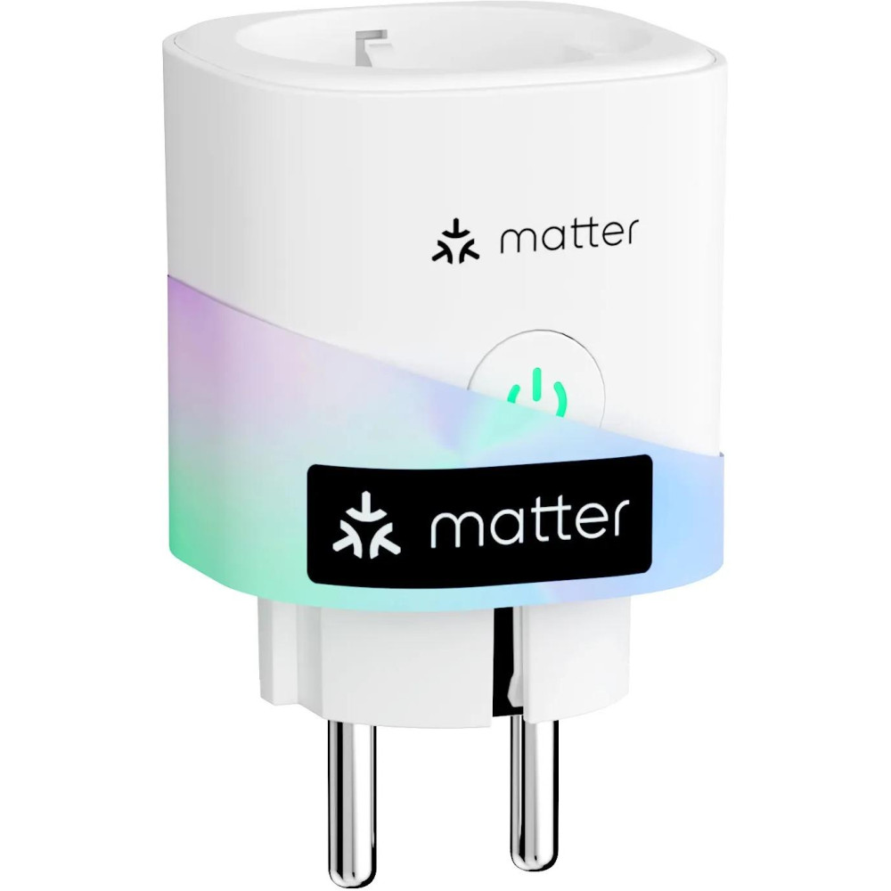 Meross Presa Schuko Smart Wi-Fi Schuko con controllo energia MATTER Meross Presa Schuko Smart Wi-Fi Schuko con controllo energia MATTER