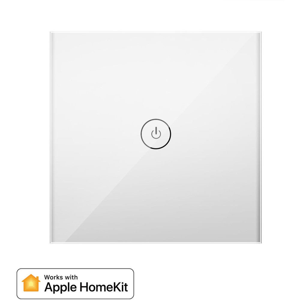 Meross Interruttore a parete Wi-Fi Smart - 220V / 1 WAY - TOUCH - Apple HomeKit Meross Interruttore a parete Wi-Fi Smart - 220V / 1 WAY - TOUCH - Apple HomeKit