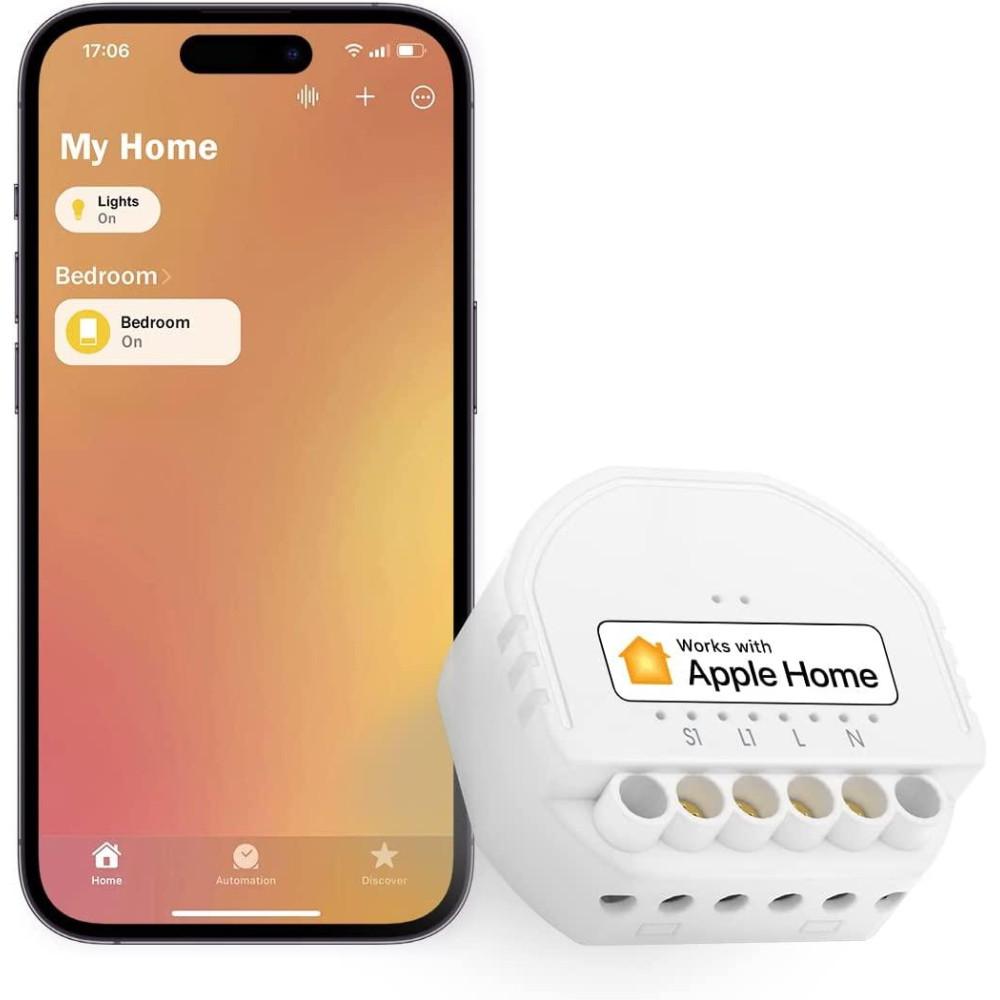 Meross Interruttore da incasso Smart Wi-Fi 220V Apple HomeKit Meross Interruttore da incasso Smart Wi-Fi 220V Apple HomeKit