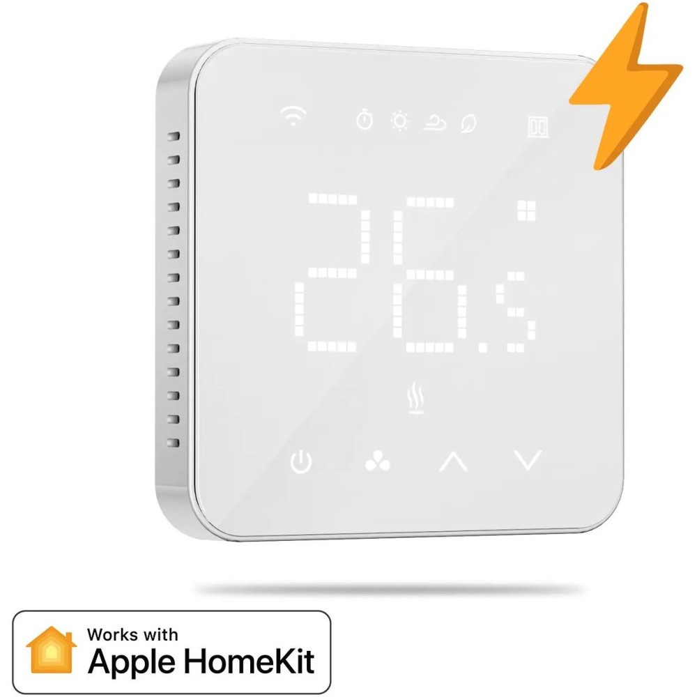 Meross Termostato Smart Wi-Fi riscaldamento elettrico a pavimento Apple HomeKit Meross Termostato Smart Wi-Fi riscaldamento elettrico a pavimento Apple HomeKit