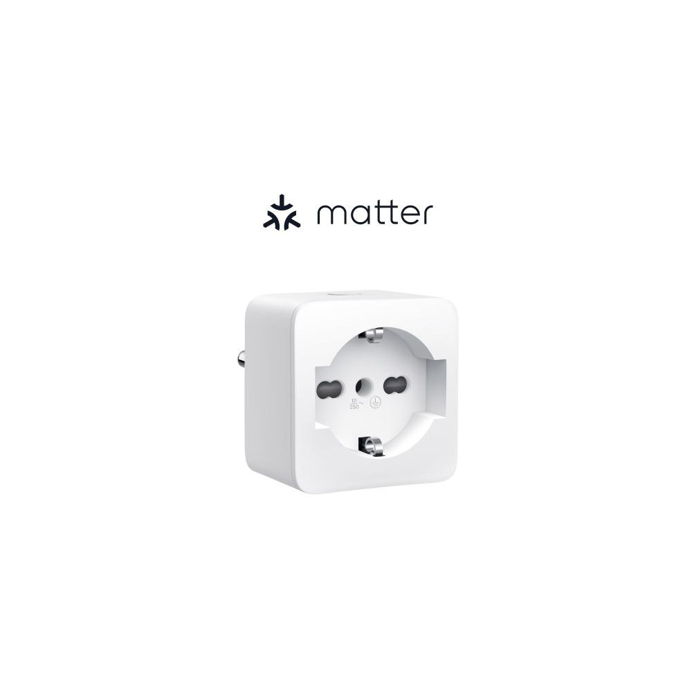 Presa Smart Wi-Fi TP15 con monitorag.consumi-Certific.MATTER Presa Smart Wi-Fi TP15 con monitorag.consumi-Certific.MATTER