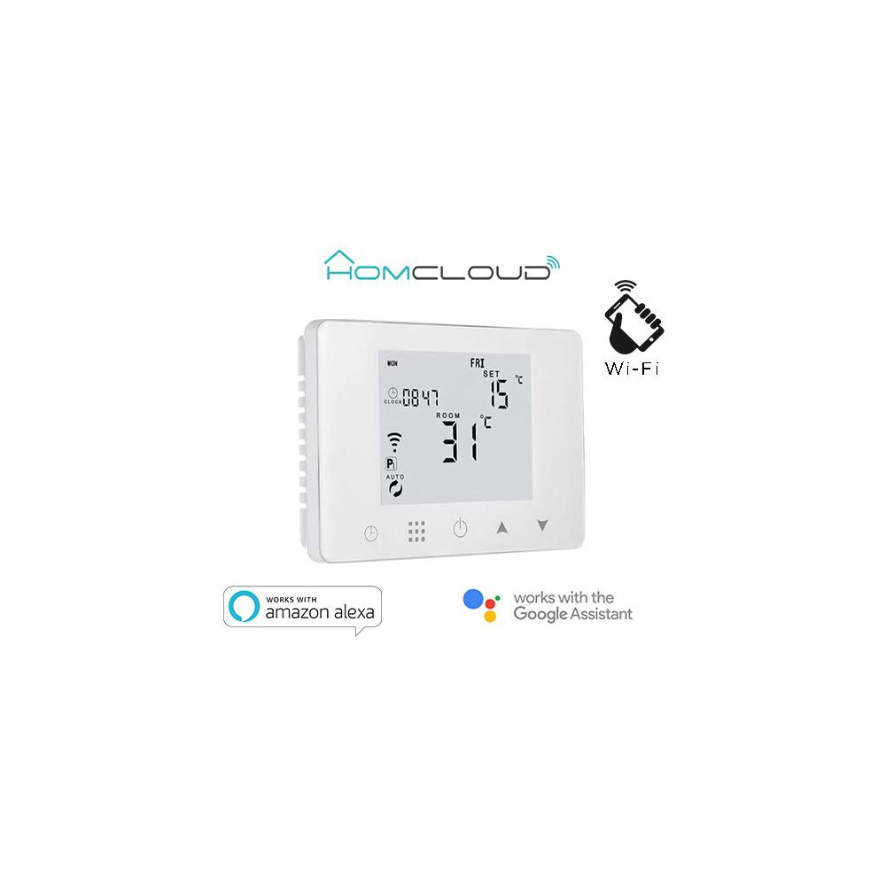 Cronotermostato digitale Homcloud Wi-Fi Cronotermostato digitale Homcloud Wi-Fi