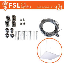 Kit installazione a sospensione Pannello LED universale