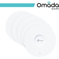 Omada Access Point Indoor Gigabit Wi-Fi 6 AX3000 - 5 pezzi - EAP653(5-pack)
