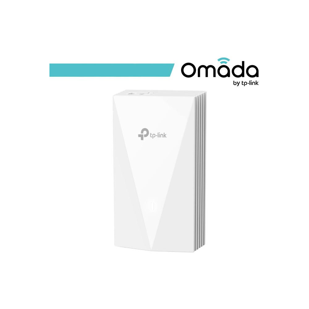 Omada Access Point Wall-Plate Wi-Fi 6 AX3000 - EAP655-Wall Omada Access Point Wall-Plate Wi-Fi 6 AX3000 - EAP655-Wall
