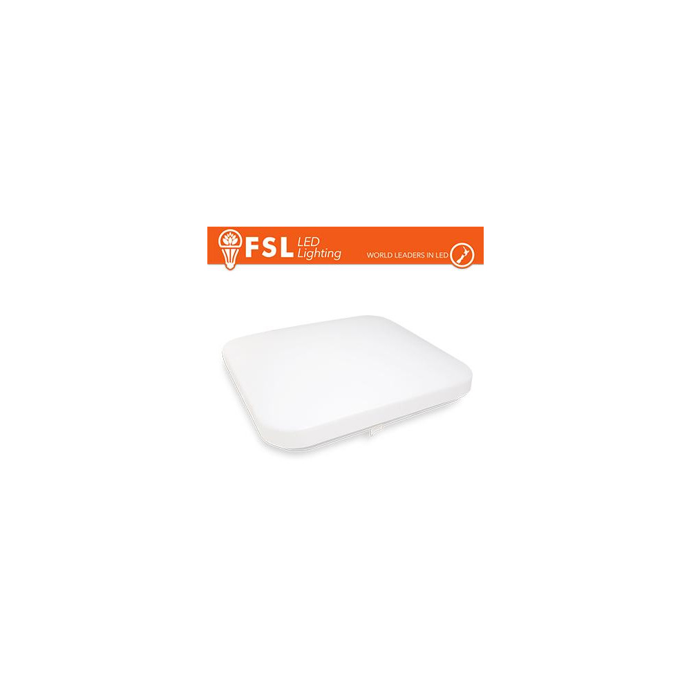Plafoniera Quadrata LED IP20 25W 3000K 33x6,8cm Plafoniera Quadrata LED IP20 25W 3000K 33x6,8cm