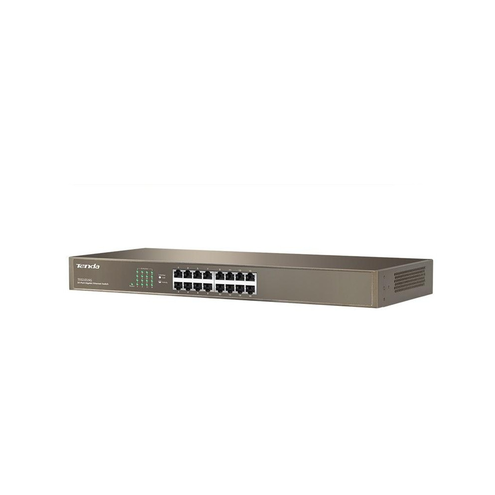 Switch 16 Porte Gigabit Installabile a Rack TEG1016G Switch 16 Porte Gigabit Installabile a Rack TEG1016G