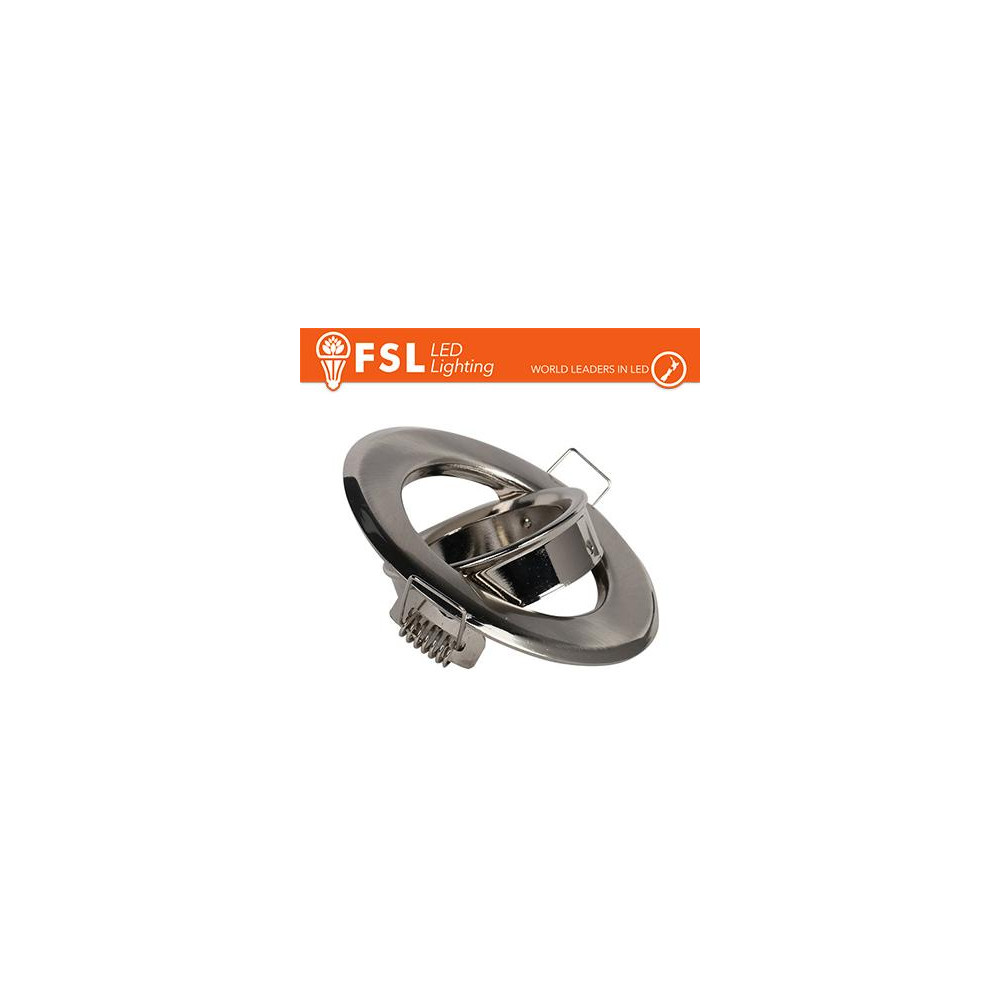 Ghiera orientabile foro 70mm COLORE NIKEL Ghiera orientabile foro 70mm COLORE NIKEL