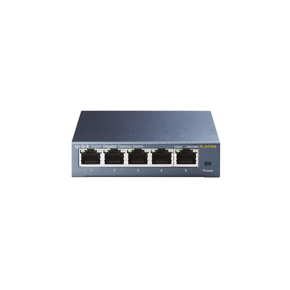 Switch 5 Porte Gigabit Plug & Play case in acciaio TL-SG105a Switch 5 Porte Gigabit Plug & Play case in acciaio TL-SG105a