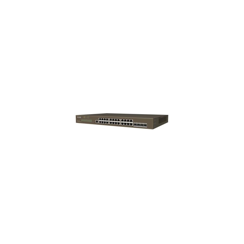 Tenda Switch TEG3328F 24 Porte 10/100/1000mps Tenda Switch TEG3328F 24 Porte 10/100/1000mps