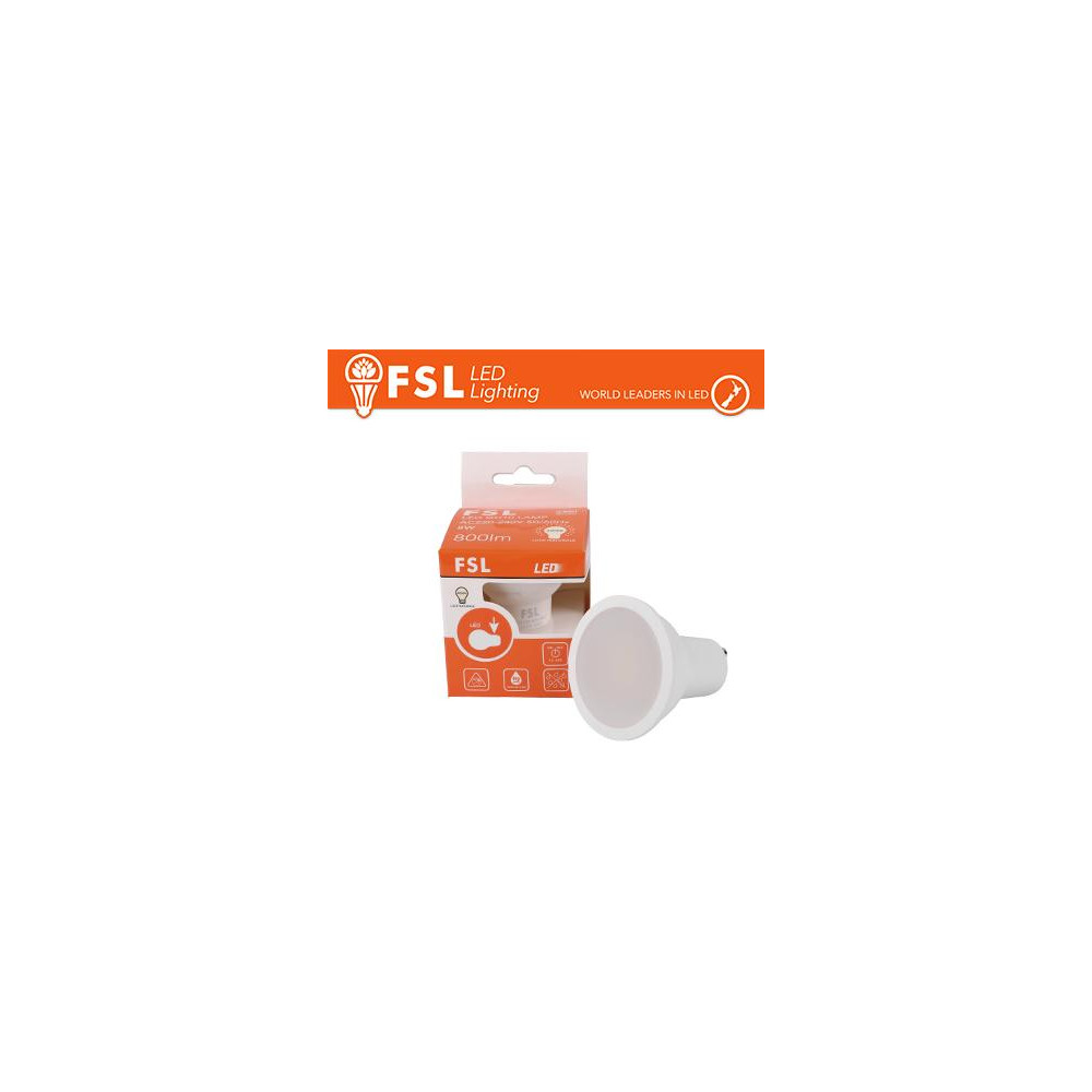GU10 lampadina LED 8W alta luminosità - 6500K, 850lm, 100° GU10 lampadina LED 8W alta luminosità - 6500K, 850lm, 100°