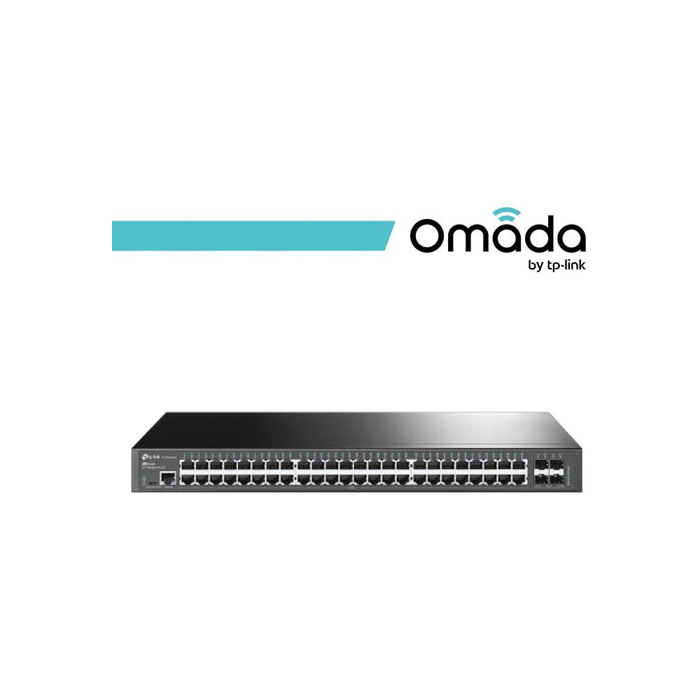 Omada Switch Managed L2+ con 48 Porte Gigabit e 4 Slot SFP+ - SG3452X Omada Switch Managed L2+ con 48 Porte Gigabit e 4 Slot SFP+ - SG3452X