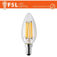 Lampada Filamento Oliva - 4W 2700K E14 470LM