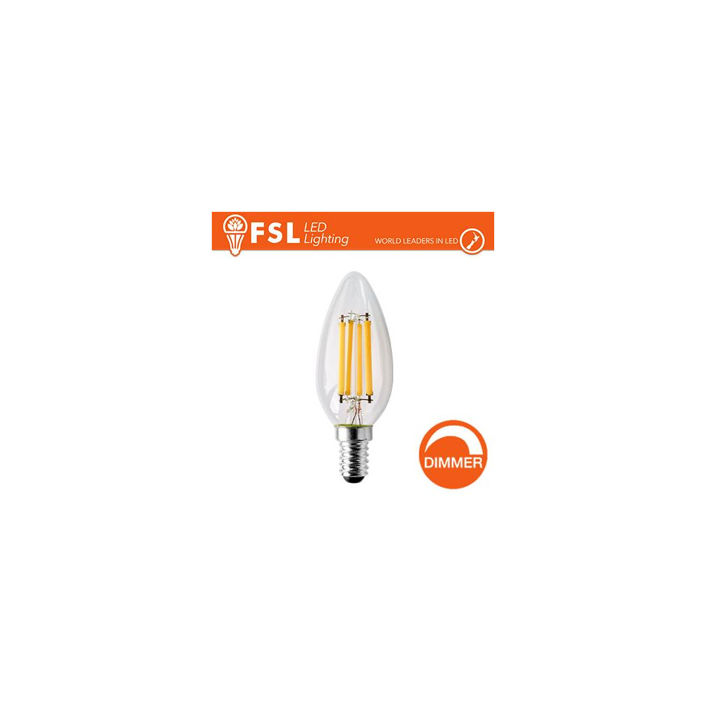 Lampada Filamento Oliva - 4W 4000K E14 Dimmerabile Lampada Filamento Oliva - 4W 4000K E14 Dimmerabile