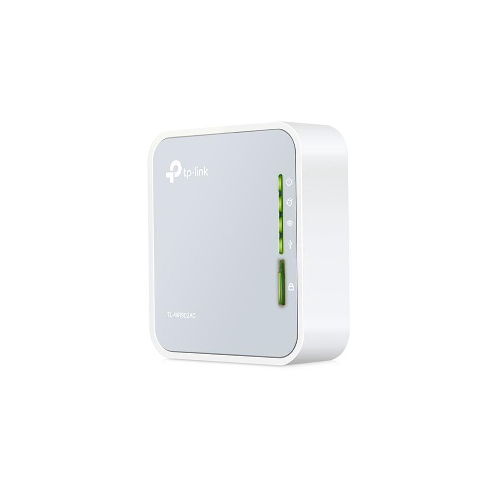 TP-Link AP/Nano Router 1 porta Eth Wi-Fi AC750 - TL-WR902AC TP-Link AP/Nano Router 1 porta Eth Wi-Fi AC750 - TL-WR902AC
