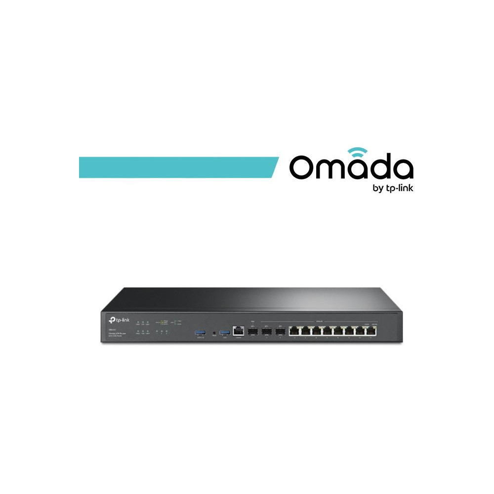Omada Router VPN Multi-WAN con Porte 10G - ER8411 Omada Router VPN Multi-WAN con Porte 10G - ER8411