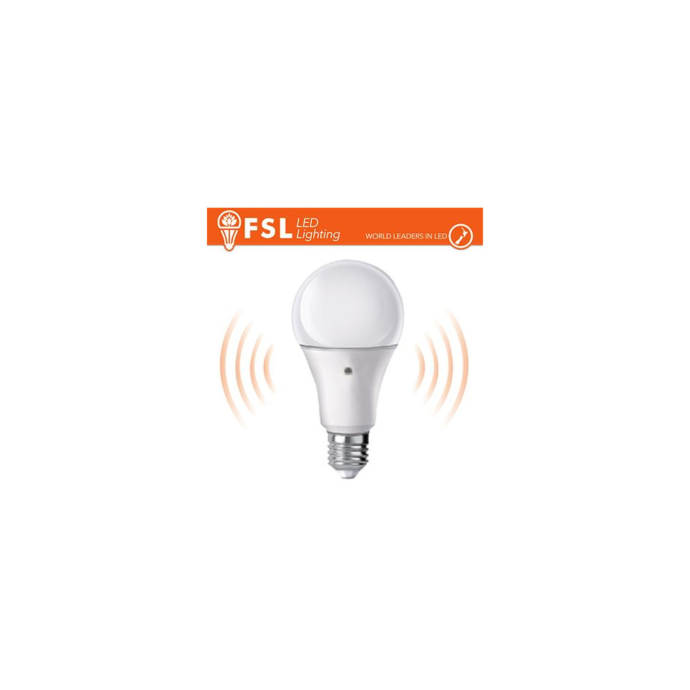 Lampada Goccia - 9W 3000K E27 Sensore Crepuscolare 2 LATI Lampada Goccia - 9W 3000K E27 Sensore Crepuscolare 2 LATI