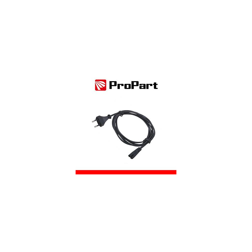 Cavo di alimentazione bipolare H05W-F 2G0.75mm*2m spina 10A Cavo di alimentazione bipolare H05W-F 2G0.75mm*2m spina 10A