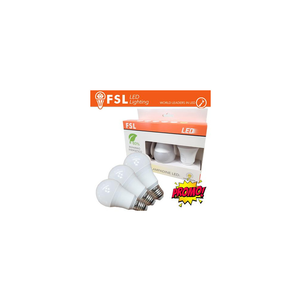 Lampada Goccia: Confezione PROMO 3PACK - 15W 3000K Lampada Goccia: Confezione PROMO 3PACK - 15W 3000K