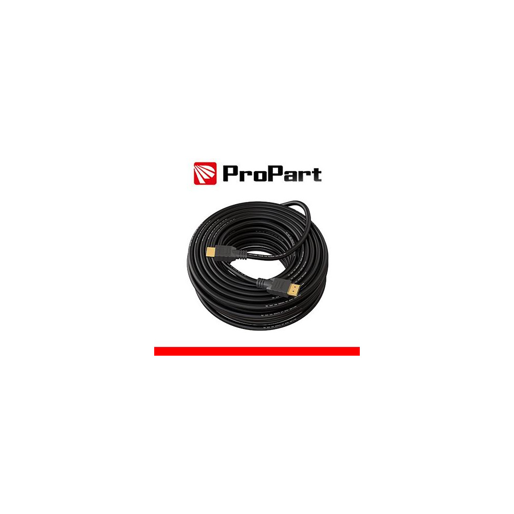 Cavo HDMI 2.0 High Speed con Ethernet 20m SP-SP NERO Cavo HDMI 2.0 High Speed con Ethernet 20m SP-SP NERO