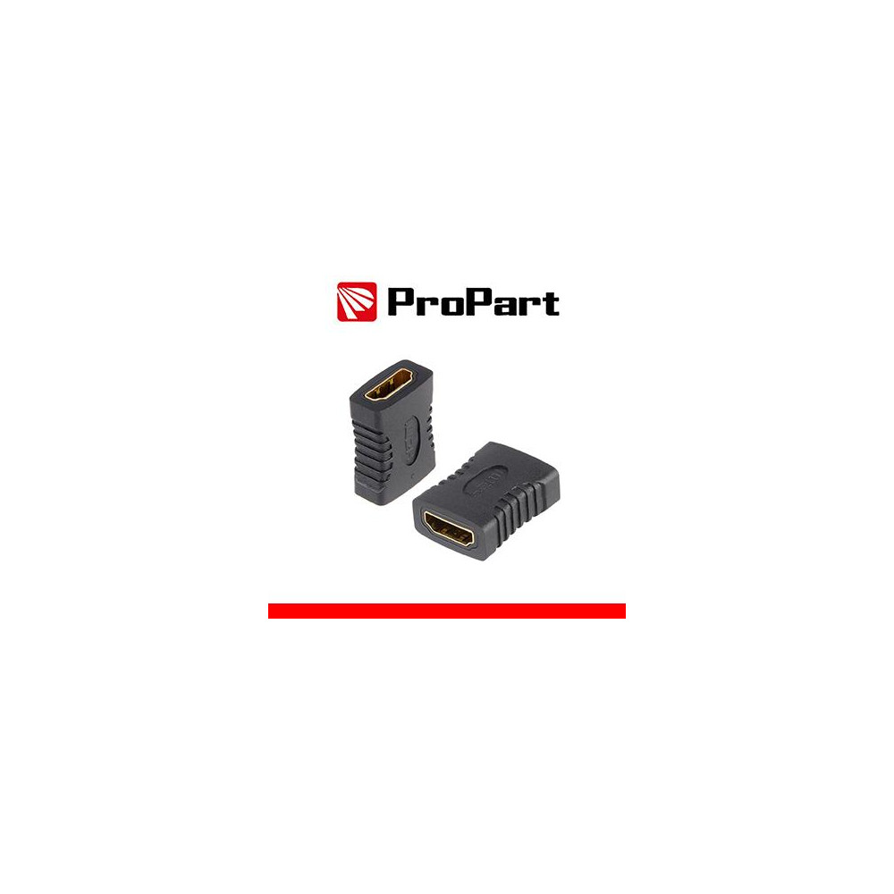Adattatore Presa HDMI (19PIN) – Presa HDMI (19PIN) dorato Adattatore Presa HDMI (19PIN) – Presa HDMI (19PIN) dorato