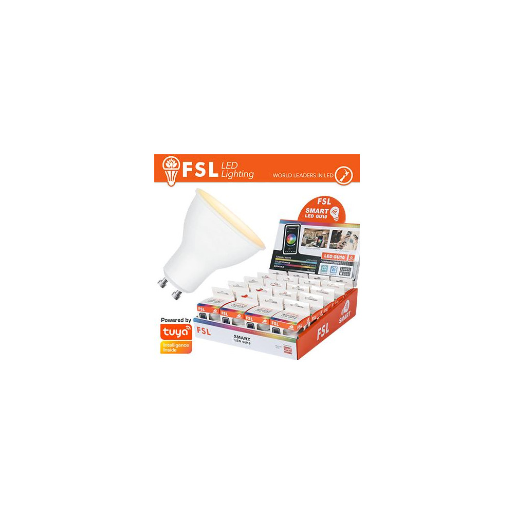 Lampada GU10 SMART BEACON TECH 6w 3WHITE Dim + EXPO Lampada GU10 SMART BEACON TECH 6w 3WHITE Dim + EXPO